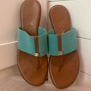 Turquoise Sandals